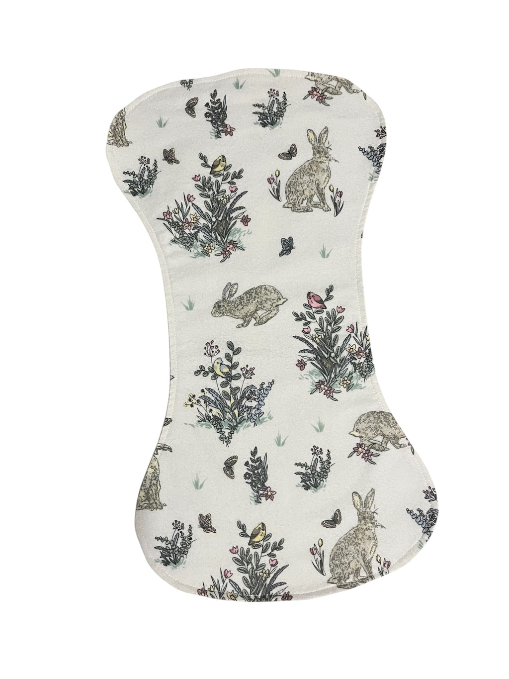 Reversible Contour Burp Cloth