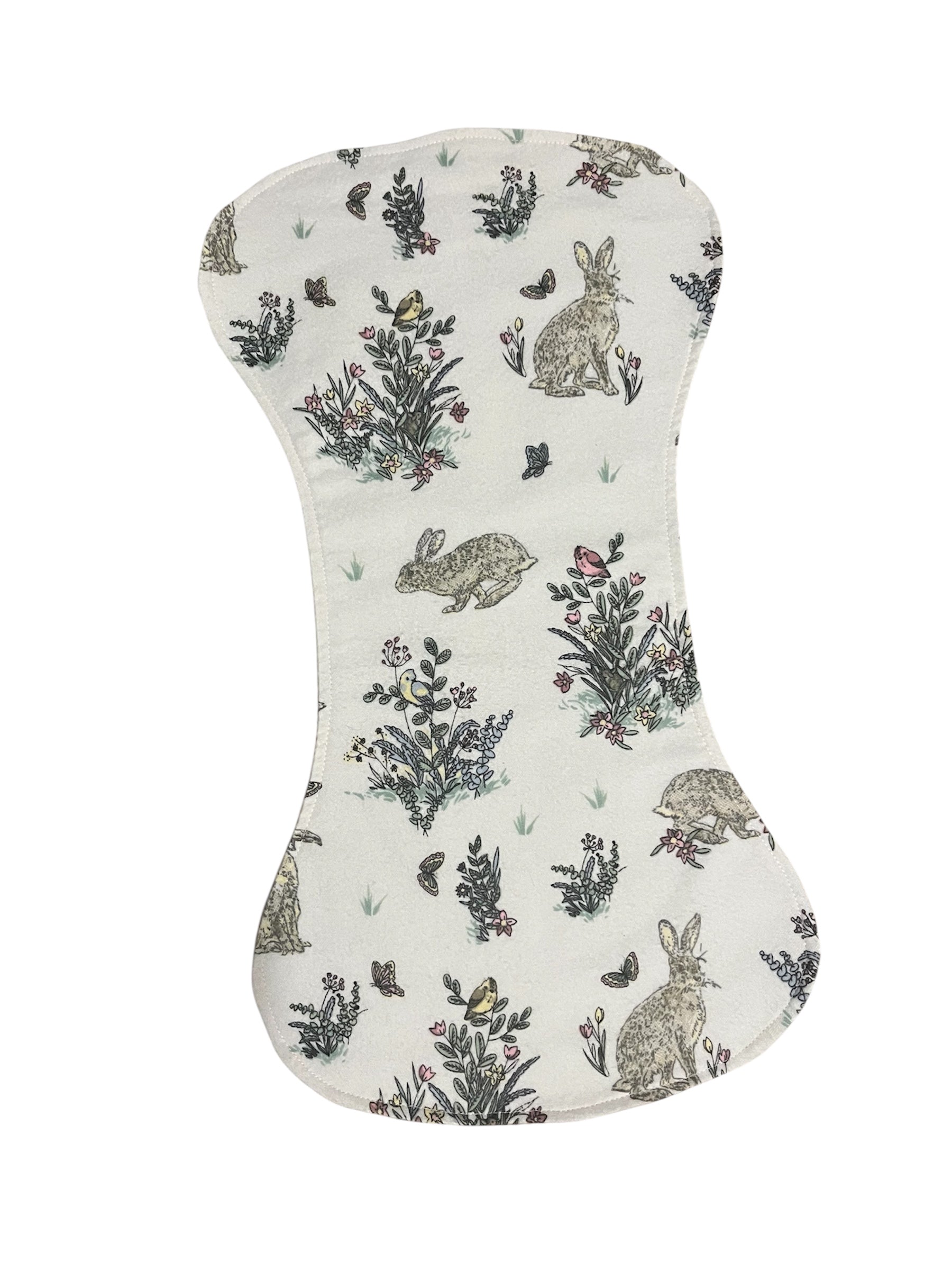 Reversible Contour Burp Cloth