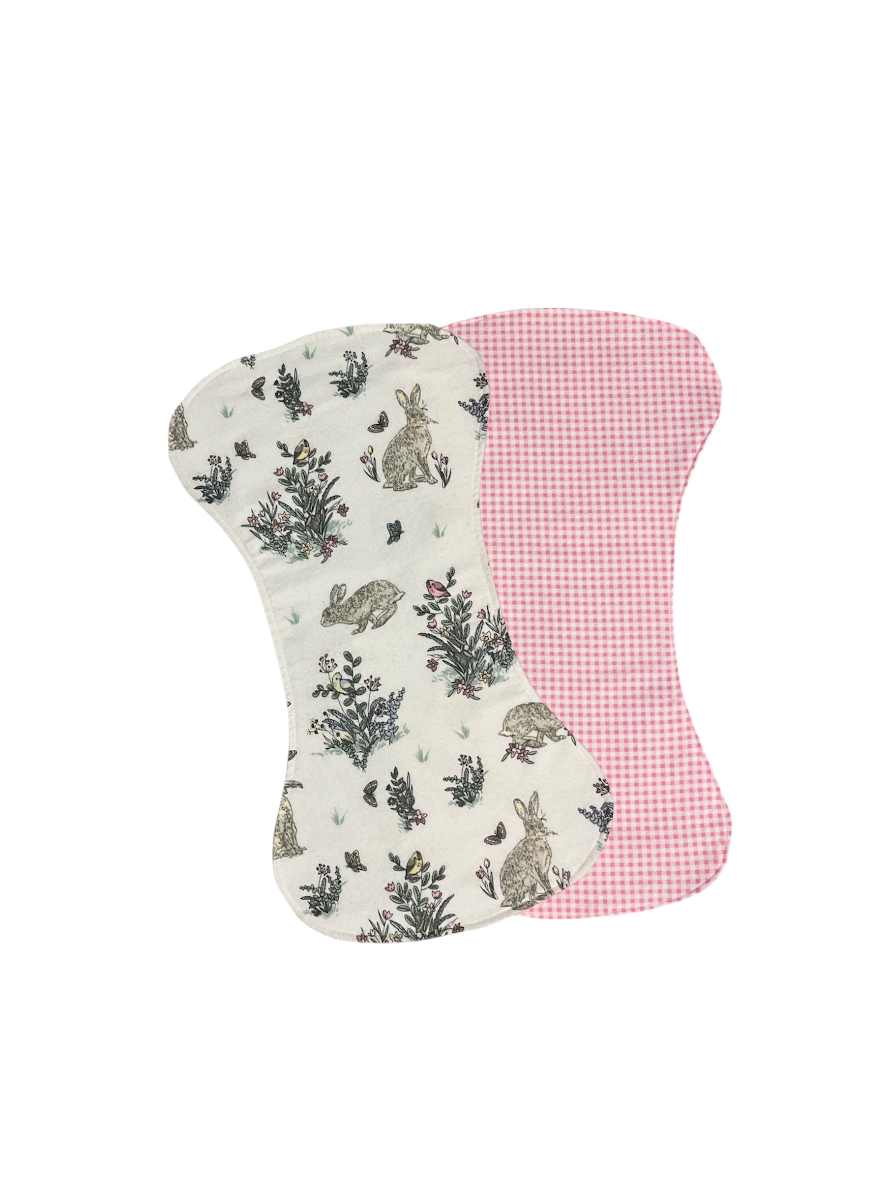 Reversible Contour Burp Cloth