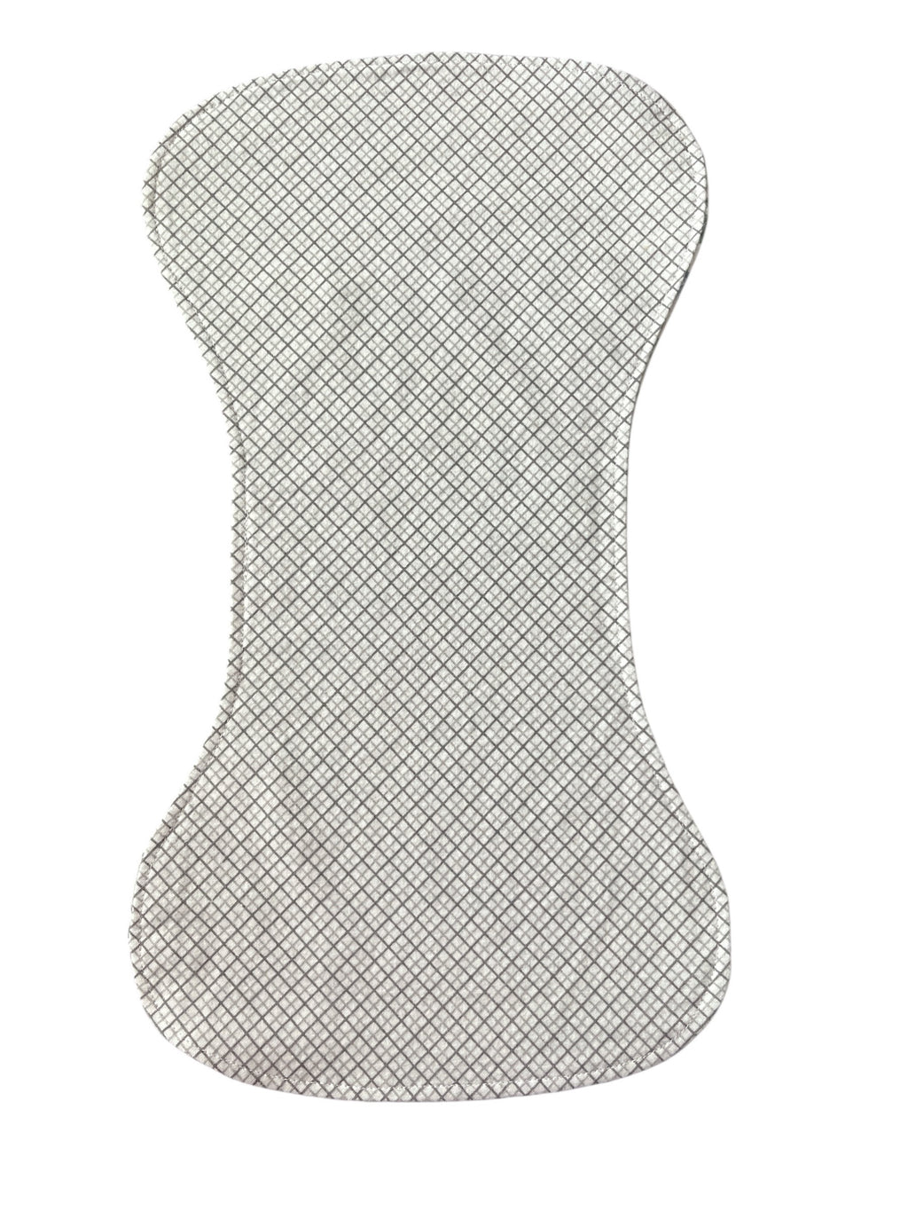 Reversible Contour Baby Burp Cloth