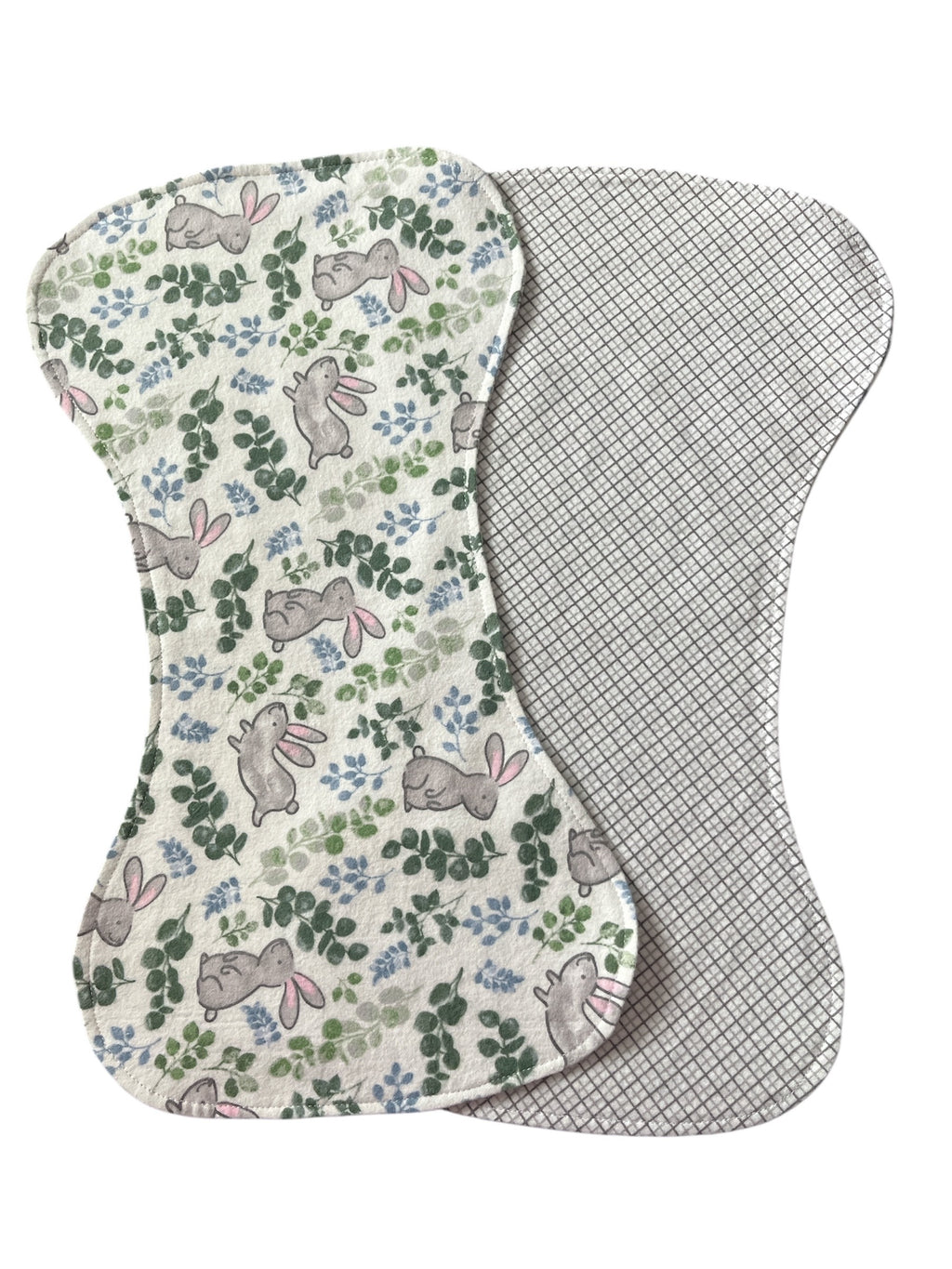Reversible Contour Baby Burp Cloth
