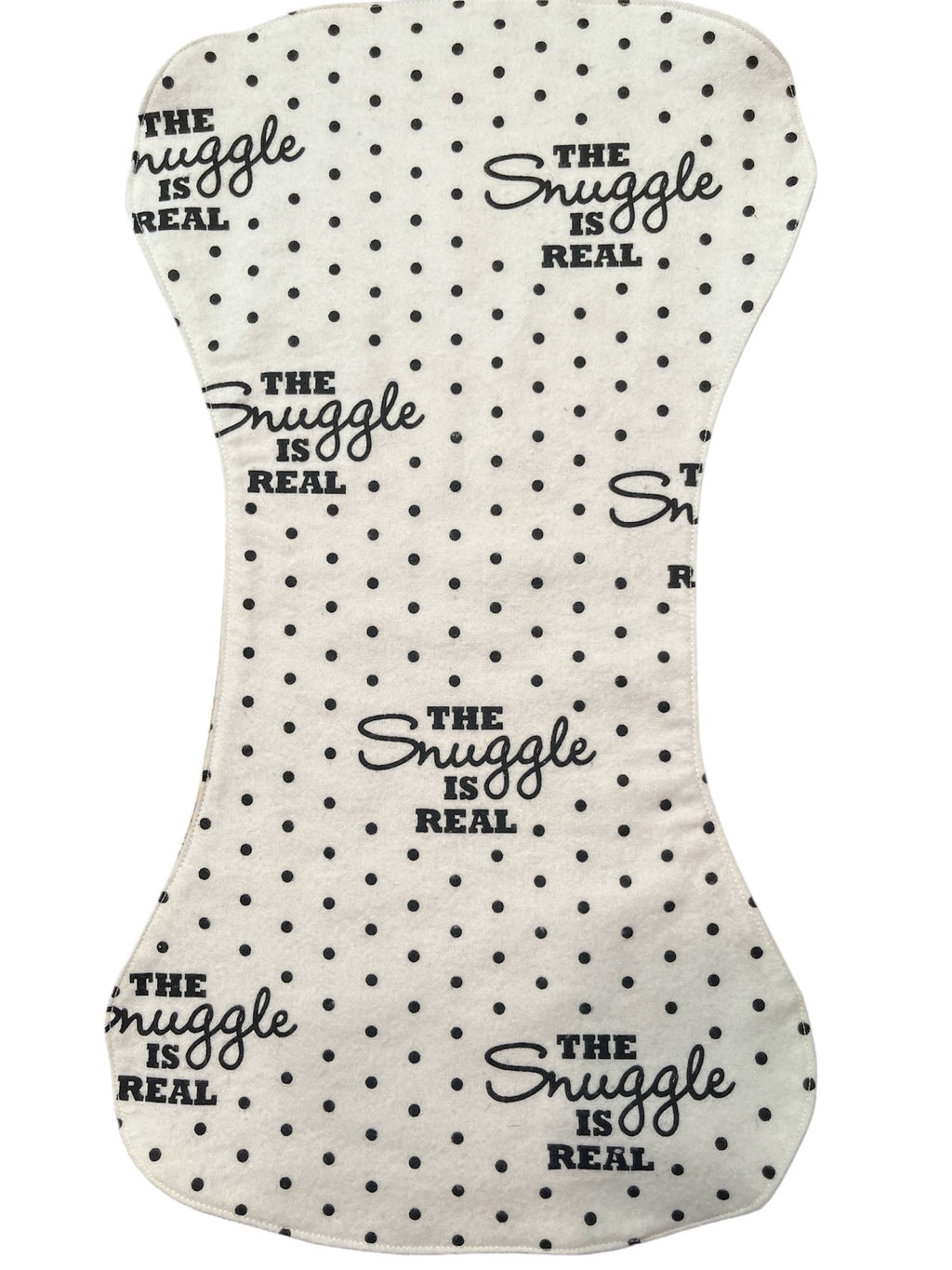 Reversible Contour Baby Burp Cloth