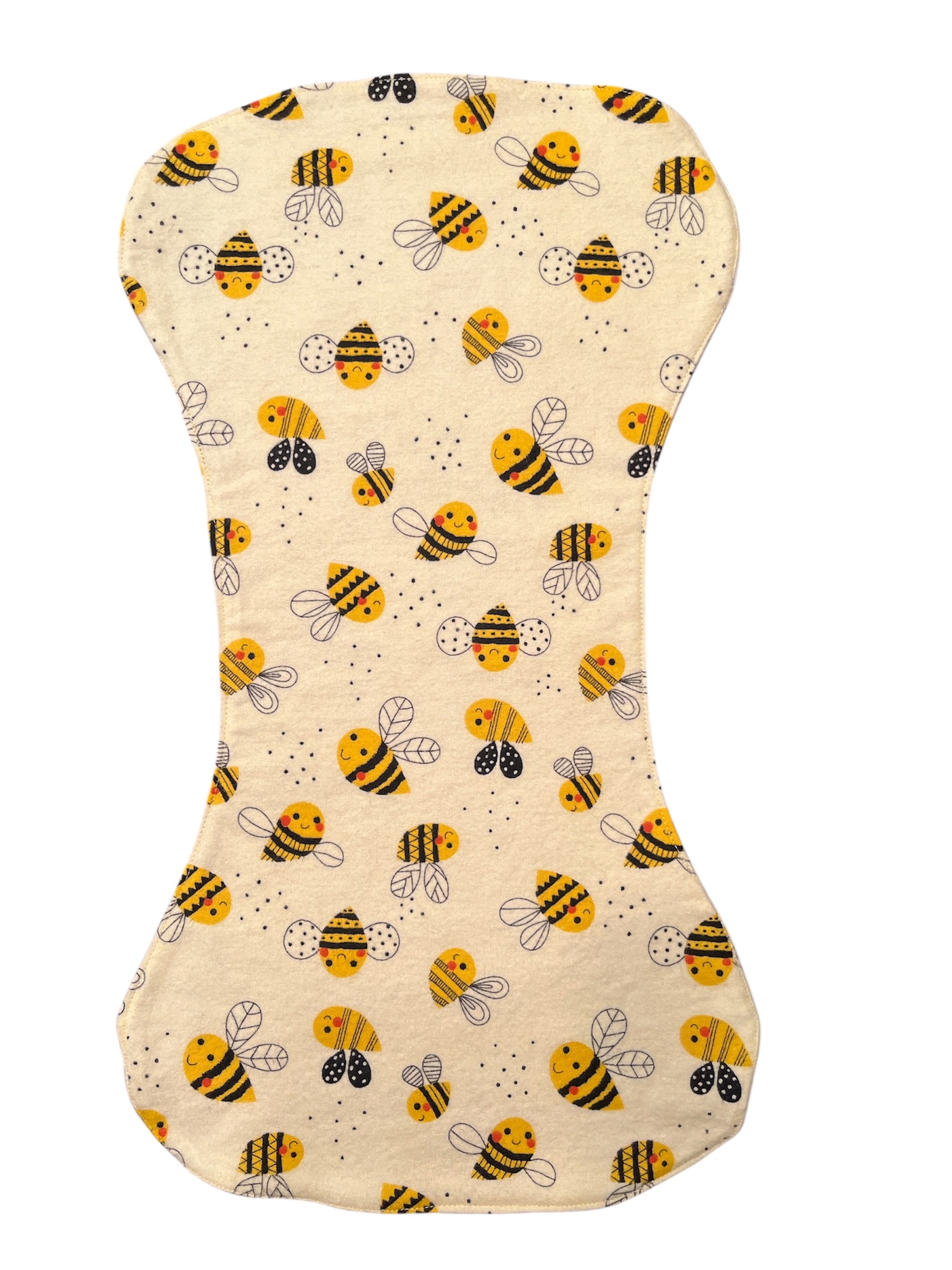 Reversible Contour Baby Burp Cloth