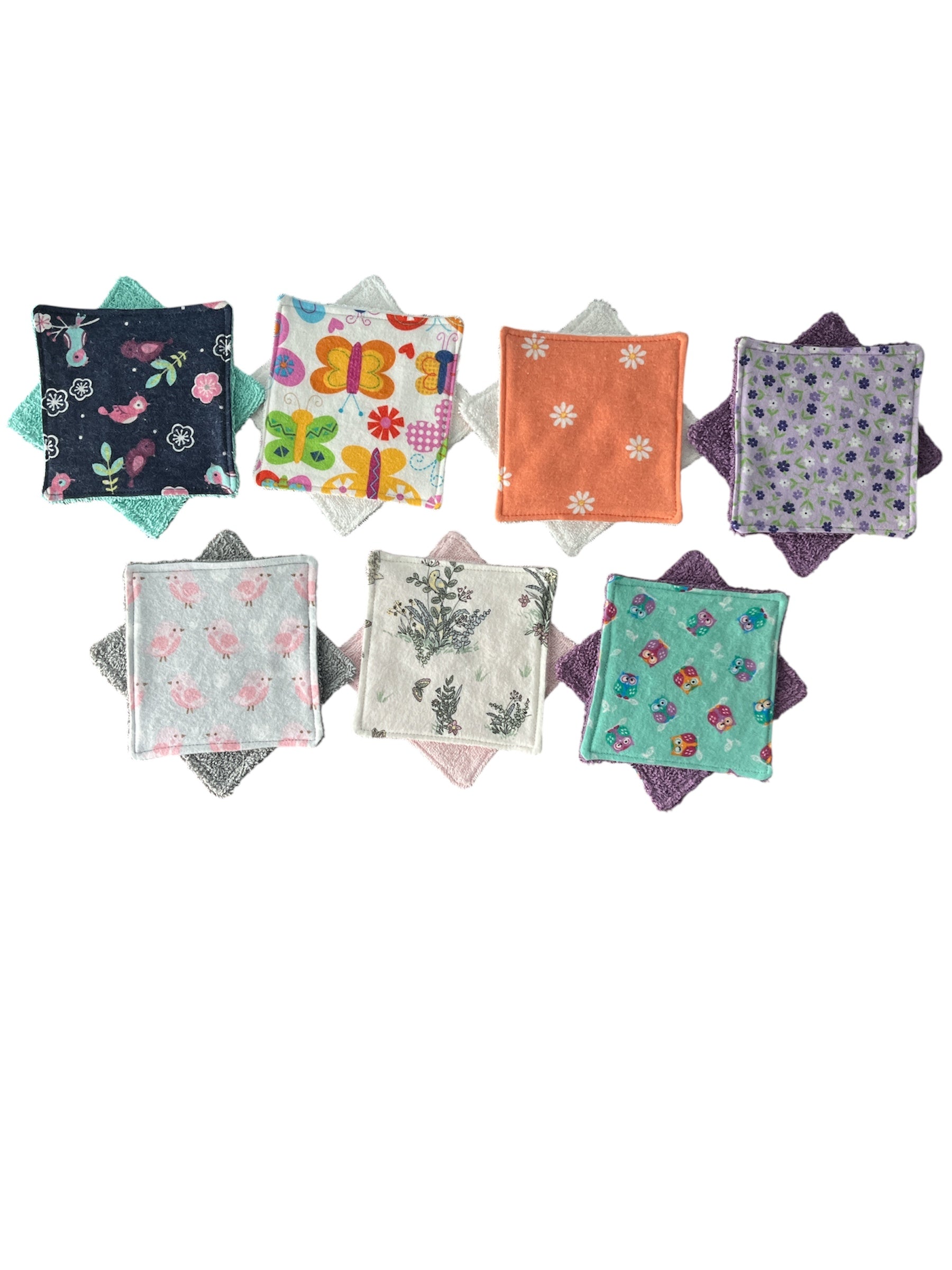 Baby Girl Washcloth Pack