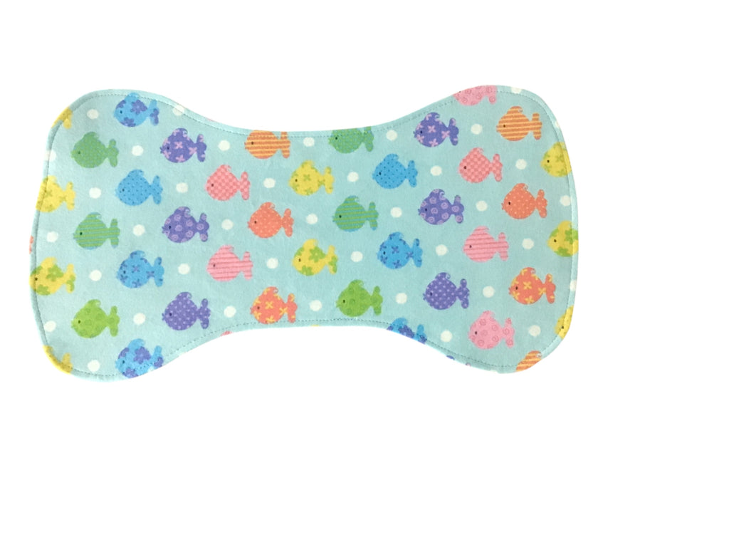 Reversible Contour Baby Burp Cloth