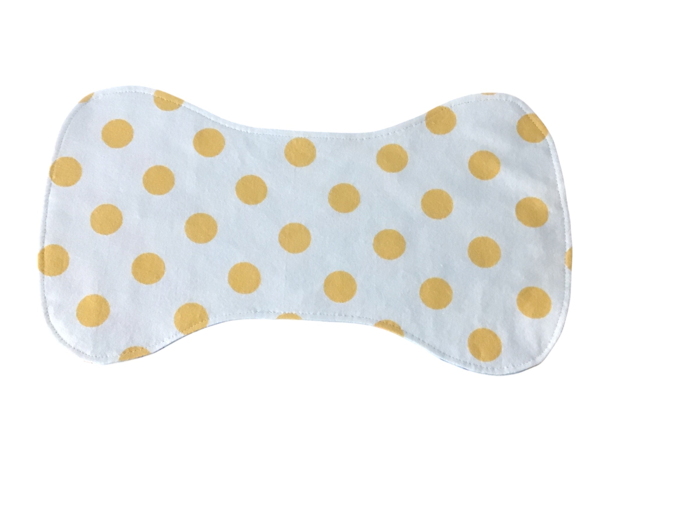 Reversible Contour Baby Burp Cloth