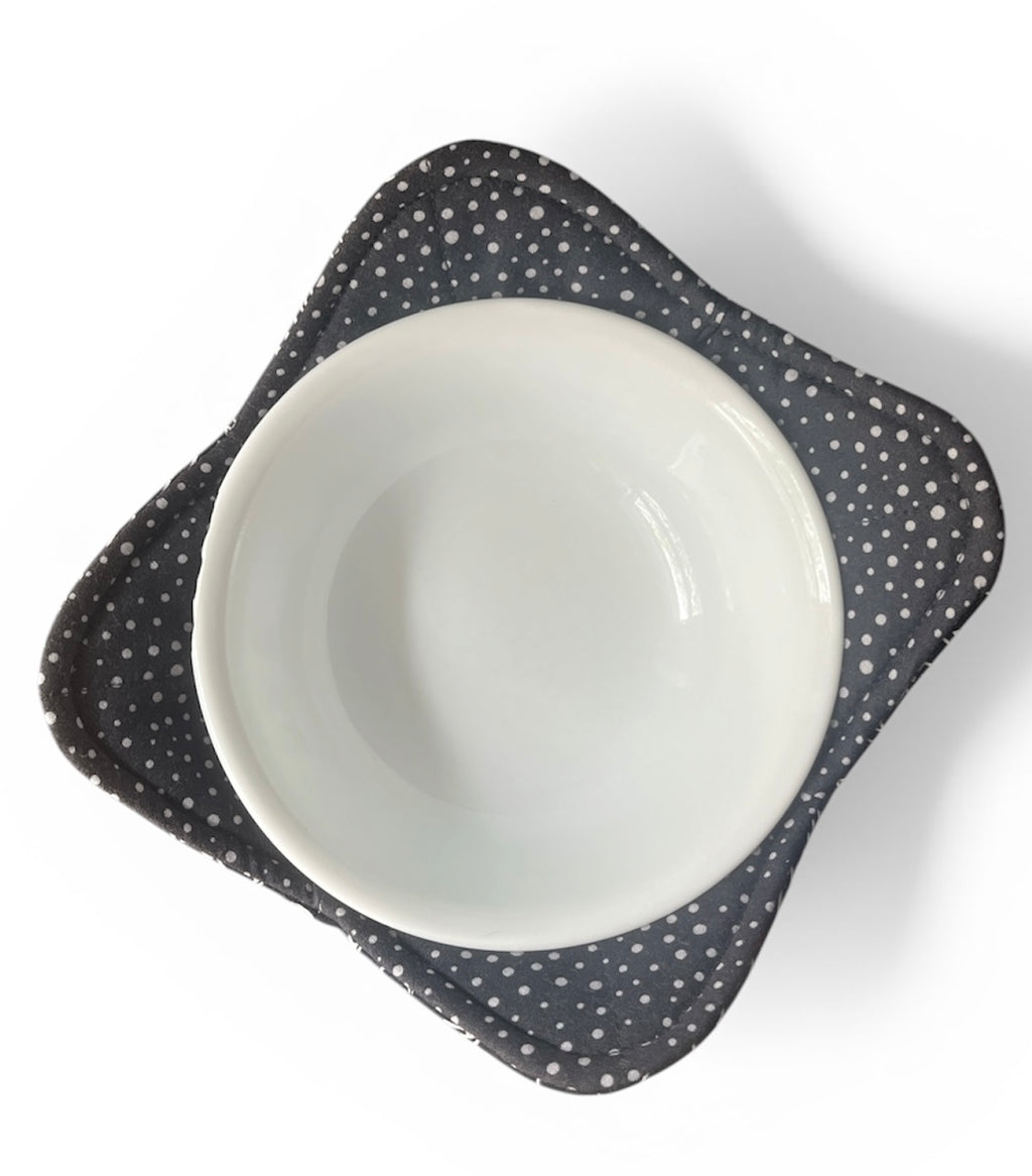 Reversible Bowl Cozy- Black Cats