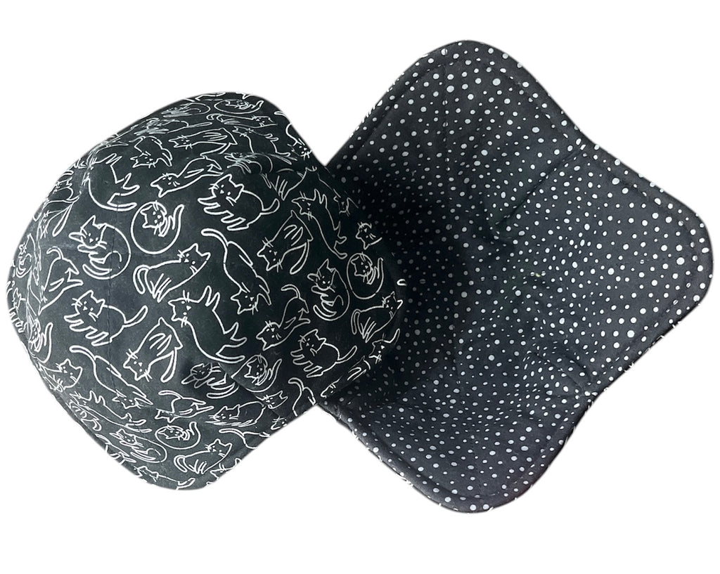 Reversible Bowl Cozy- Black Cats