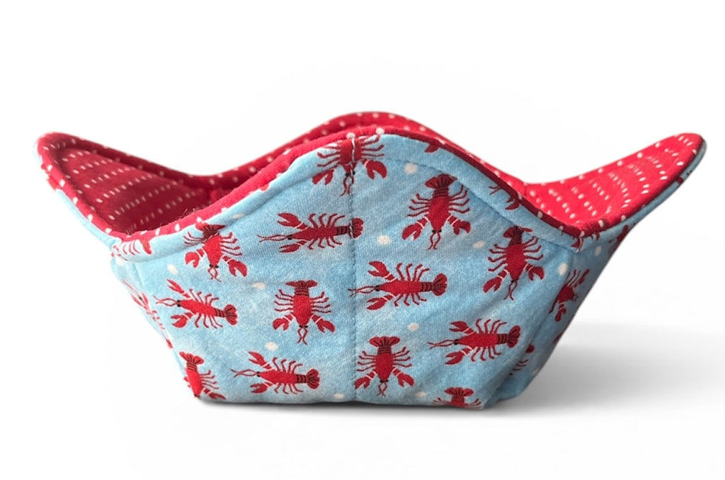 Reversible Bowl Cozy-Lobsters
