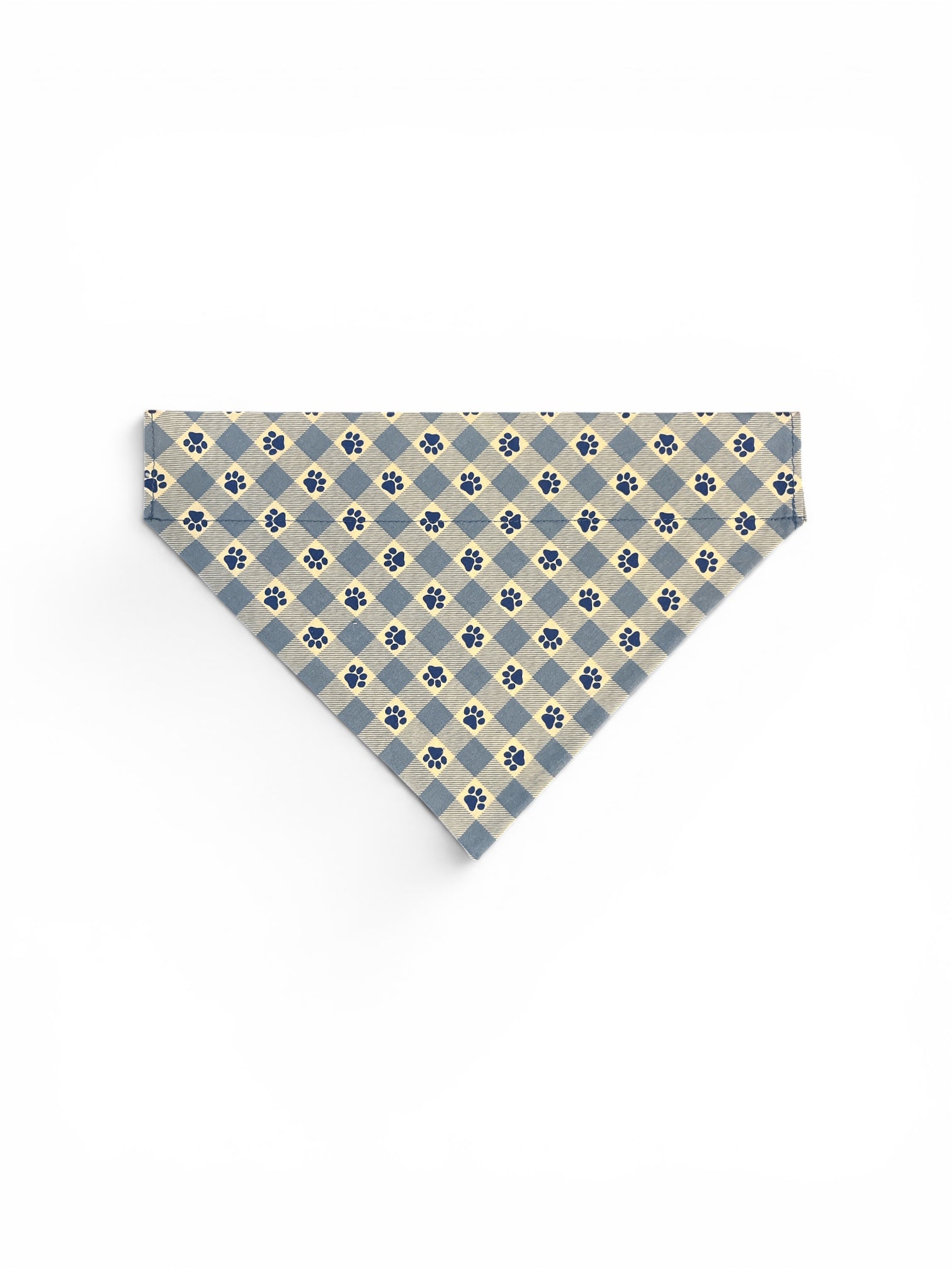 Over The Collar Dog Bandana, MEDIUM, Puppy Paws
