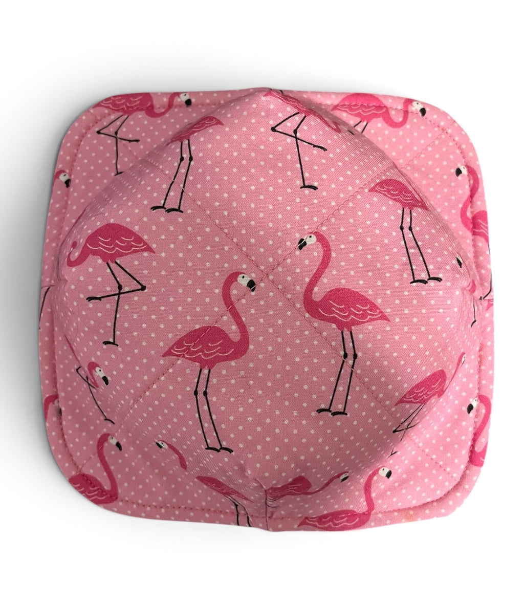 Reversible Bowl Cozy- Flamingos