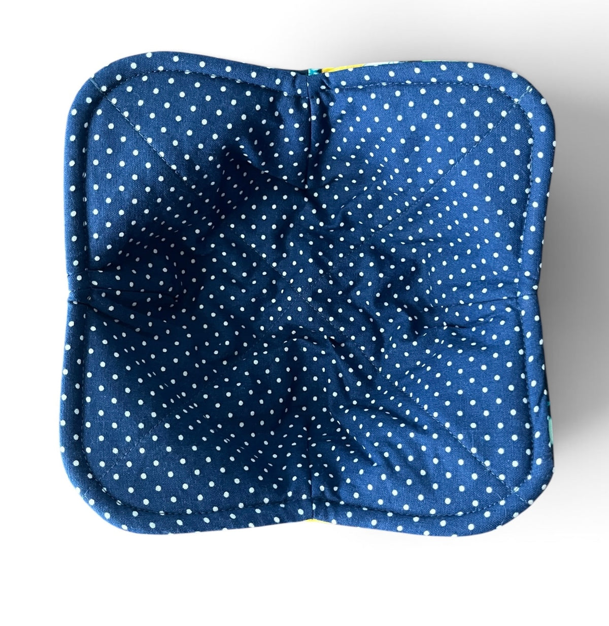 Reversible Bowl Cozy-Lemons/Flowers