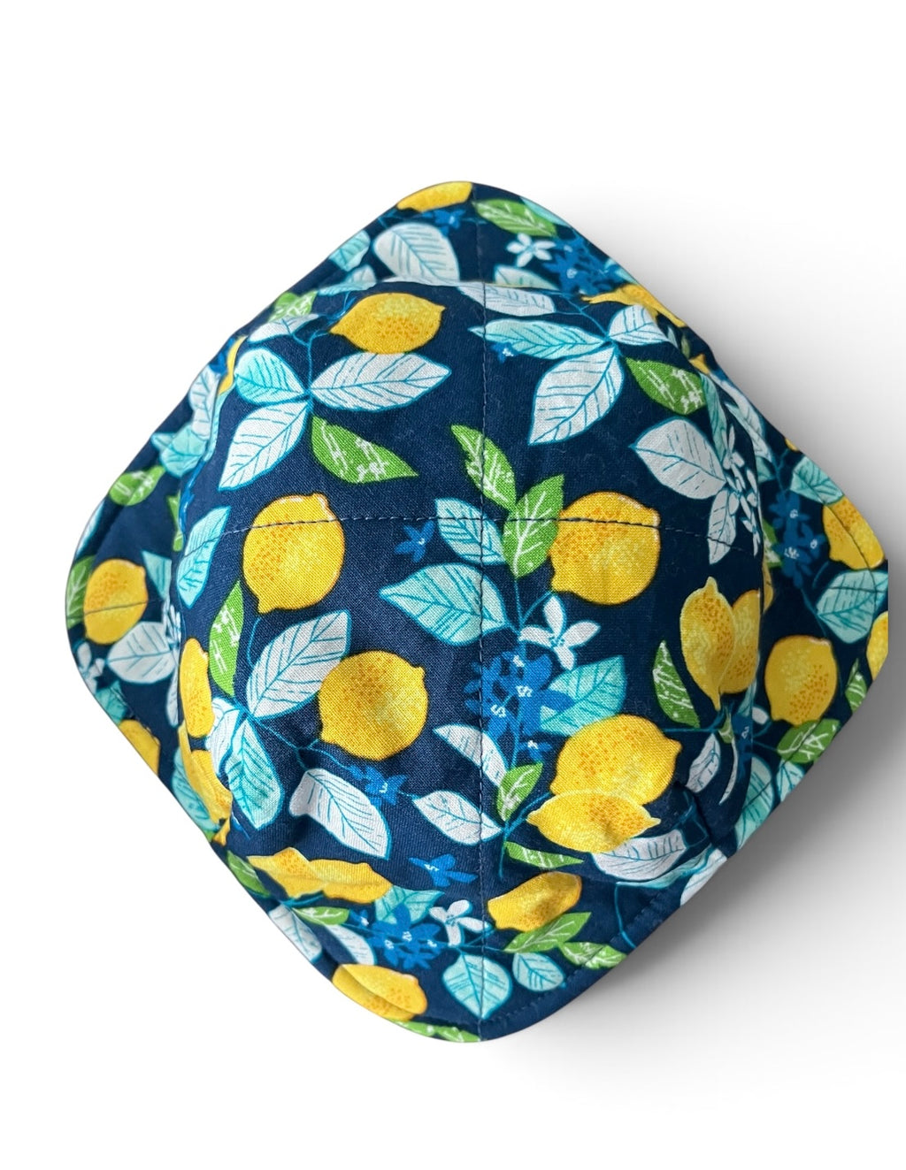 Reversible Bowl Cozy-Lemons/Flowers
