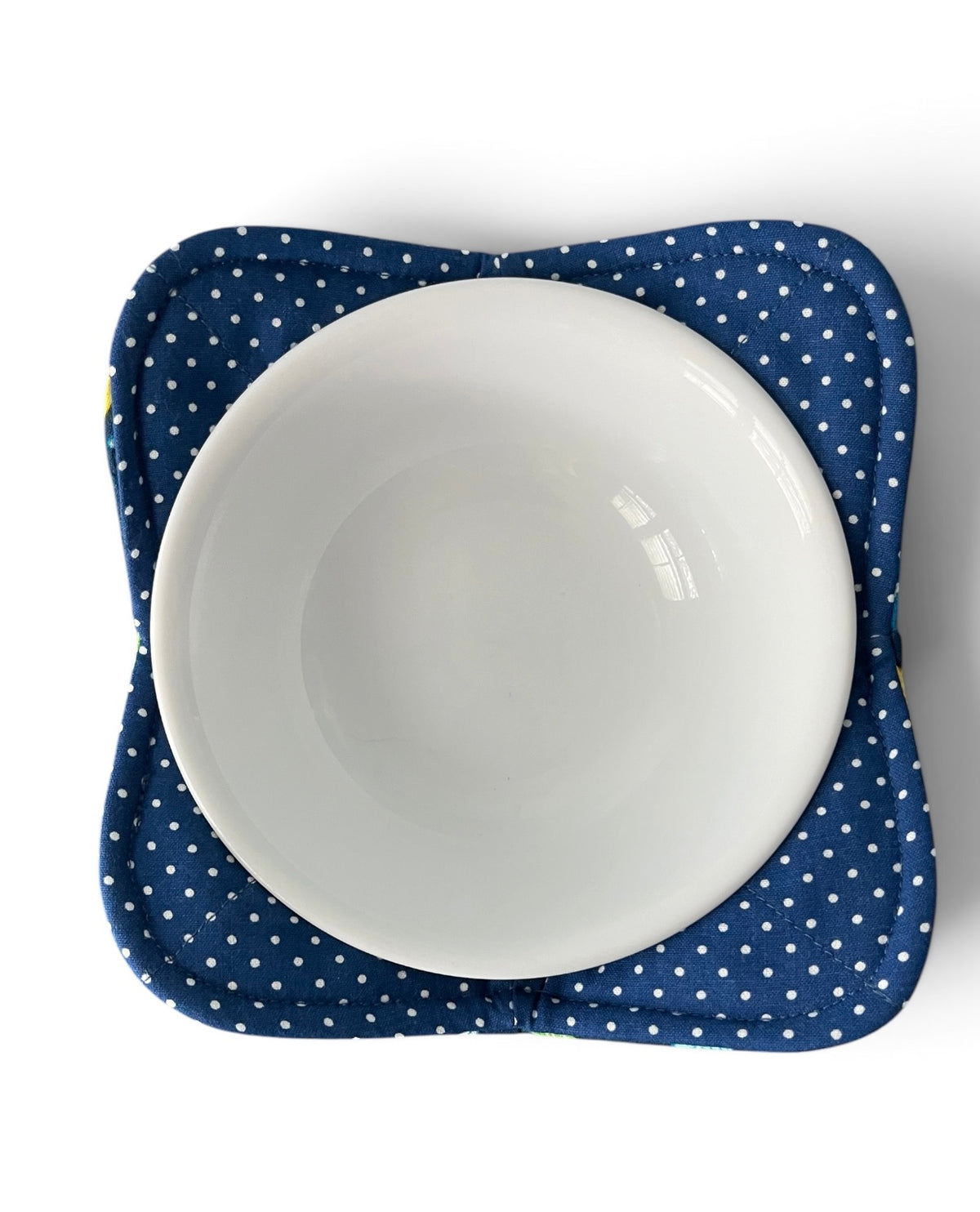 Reversible Bowl Cozy-Lemons/Flowers
