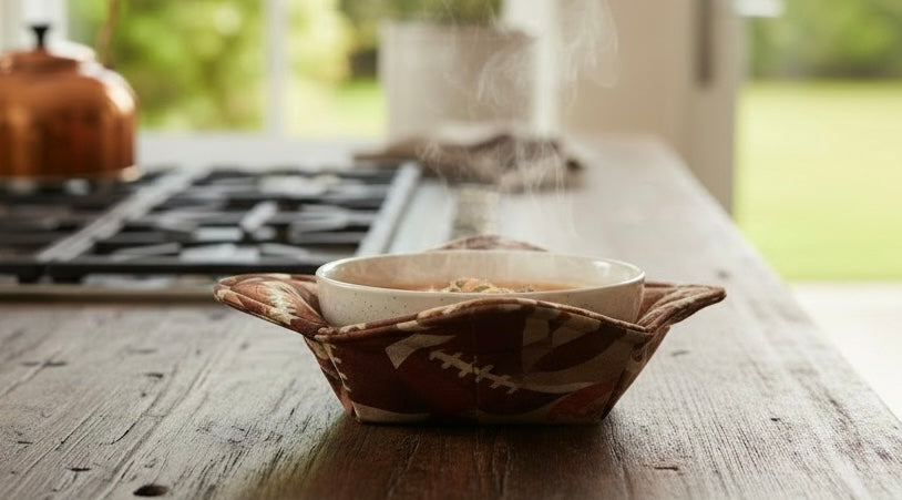 Reversible Bowl Cozy- Football