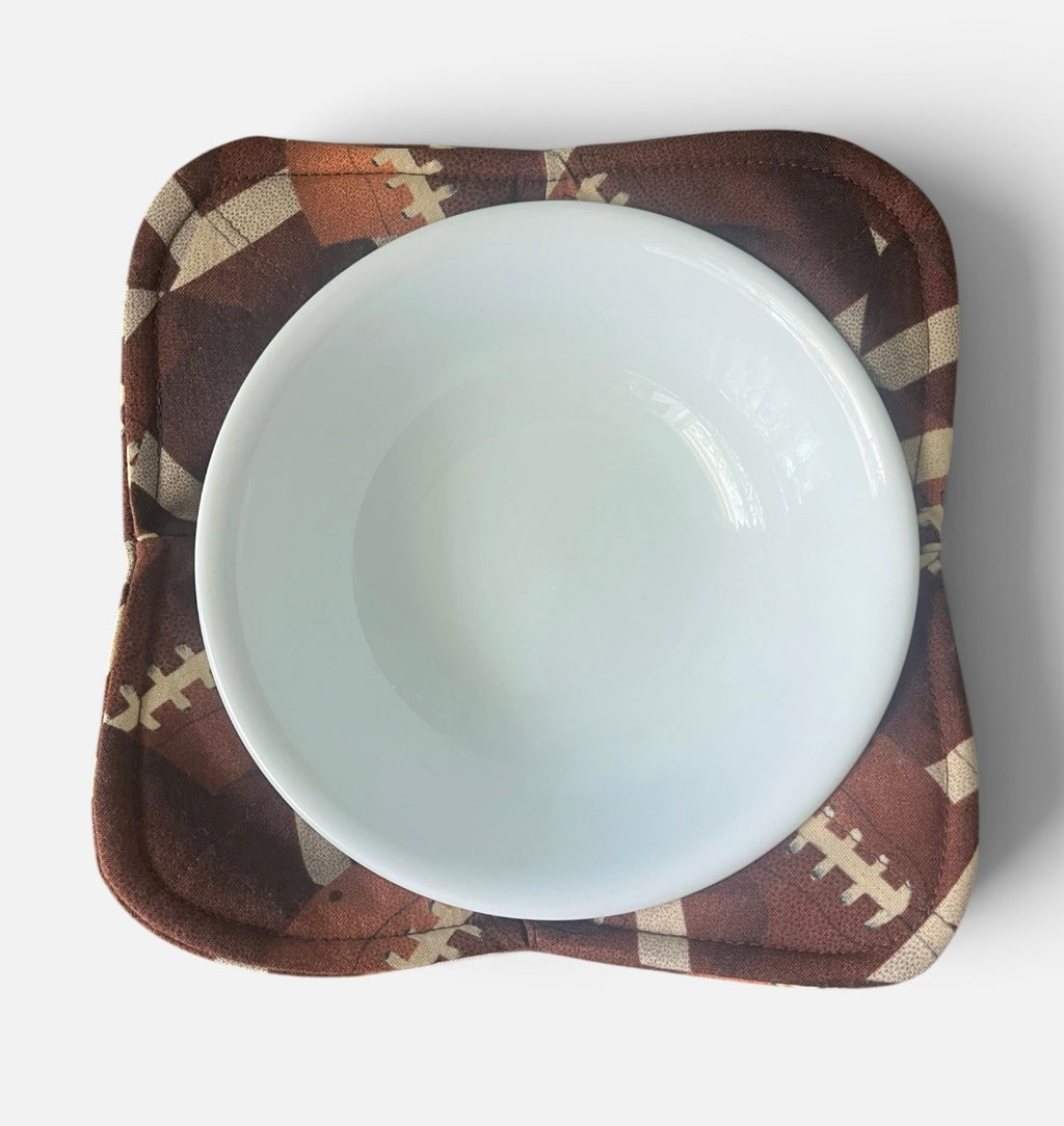 Reversible Bowl Cozy- Football